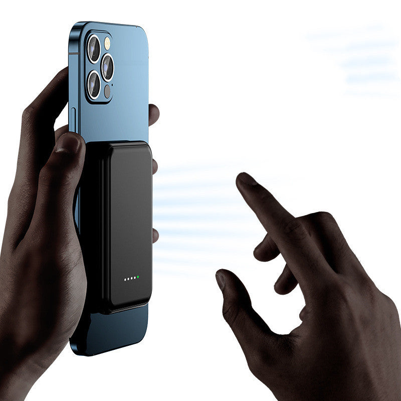 Mini Fast Charging Magnetic Wireless Power Bank 5000 MAh Portable - BuzzMart