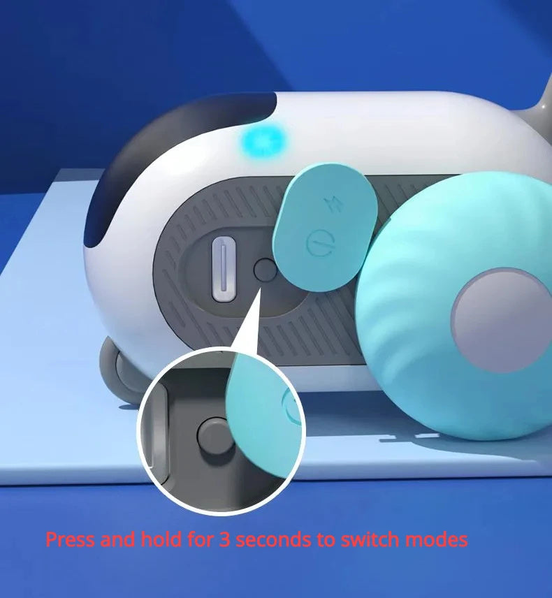 Remote Control Interactive Cat Car Toy USB Charging Chasing Automatic Self-moving Remote Smart Control Car Interactive Cat Toy Pet Products - BuzzMart