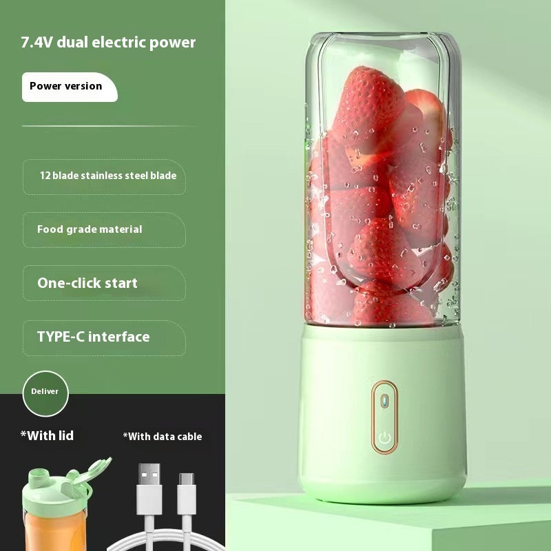 Trendy Portable Juicer Cup – USB Rechargeable & Gift-Ready - BuzzMart