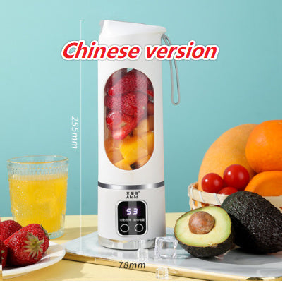 Elegant USB Portable Blender – Ice-Crushing Juicer for Travel - BuzzMart