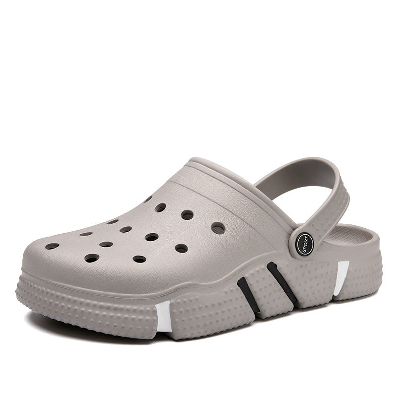 Men Sandals Summer Hole Shoes Beach Slippers - BuzzMart