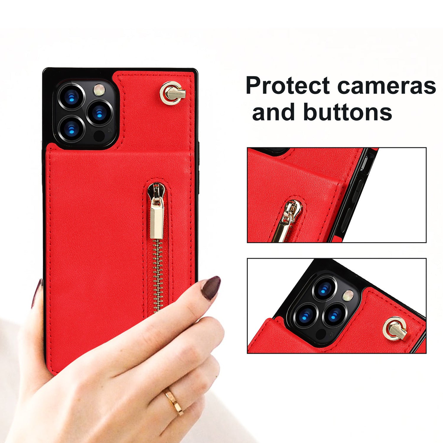 Zipper Phone Case Phone Case Crossbody - BuzzMart