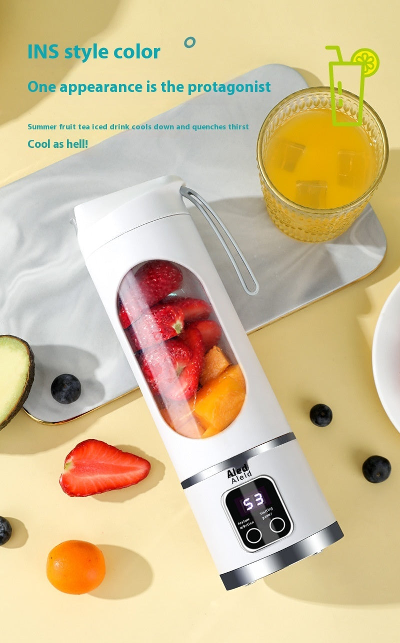 Elegant USB Portable Blender – Ice-Crushing Juicer for Travel - BuzzMart