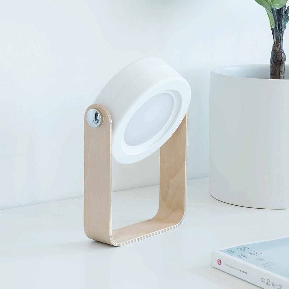 Foldable Touch Dimmable Reading LED Night Light Portable Lantern Lamp USB Rechargeable For Home Decor - BuzzMart