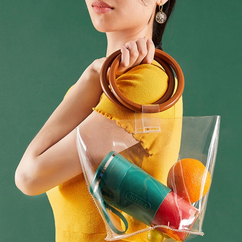 Cute Portable Smoothie Blender – Travel Juicer for Healthy Living - BuzzMart
