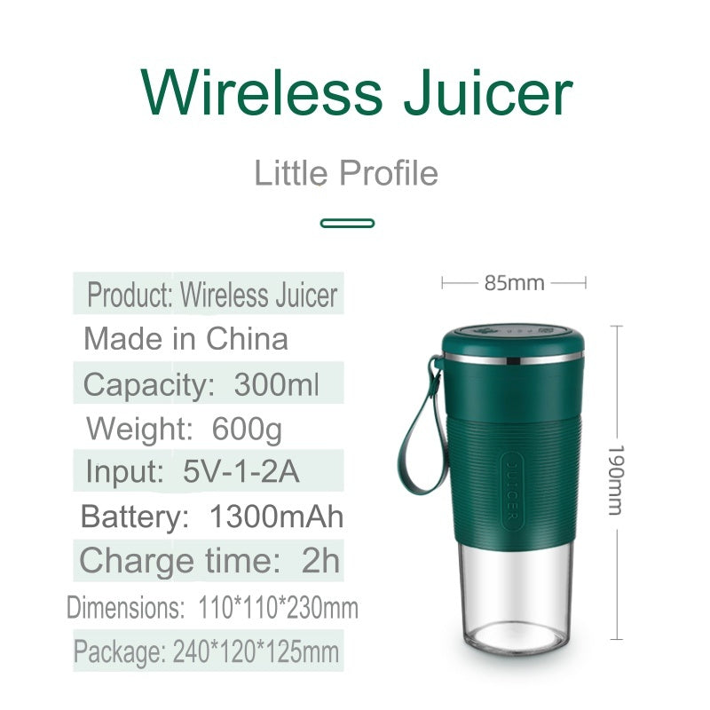 Cute Portable Smoothie Blender – Travel Juicer for Healthy Living - BuzzMart