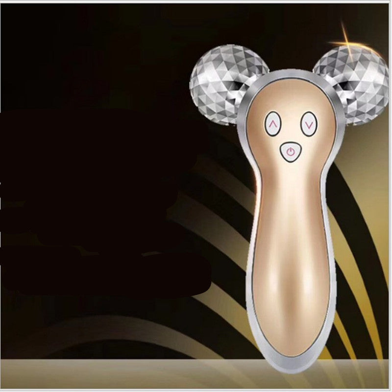Trendy 3D Microcurrent Face Lifting Roller – Glow Tool - BuzzMart