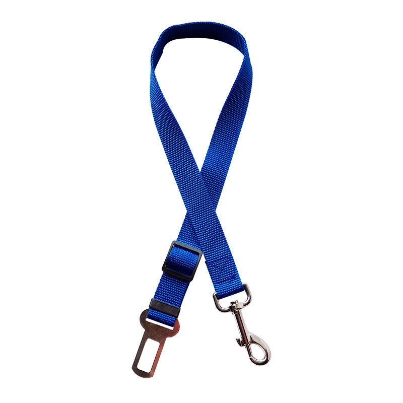 Adjustable Pet Cat Dog Car Seat Belt Pet Seat Vehicle Dog Harness Lead Clip Safety Lever Traction Dog Collars Dogs Accessoires Pets Products - BuzzMart