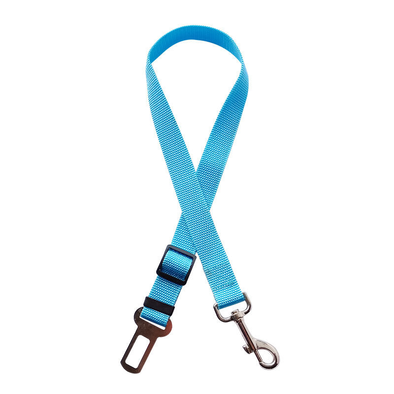 Adjustable Pet Cat Dog Car Seat Belt Pet Seat Vehicle Dog Harness Lead Clip Safety Lever Traction Dog Collars Dogs Accessoires Pets Products - BuzzMart