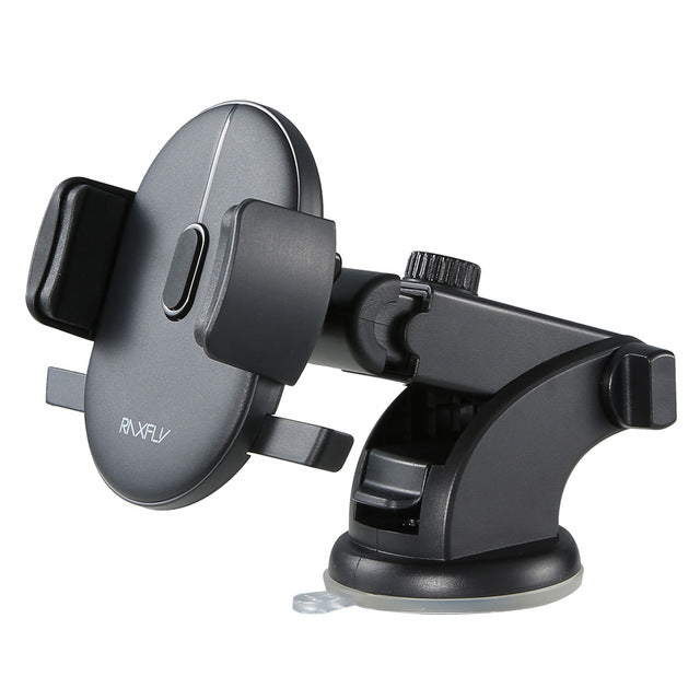 Car Phone Holder Long Rod Telescopic Car Dashboard Suction Cup Type - BuzzMart