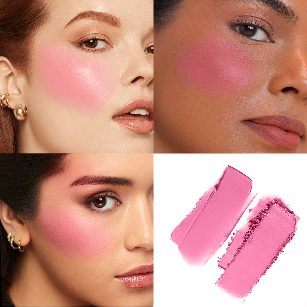 PHOFAY Double-Take Cream & Powder Blush Duo - BuzzMart