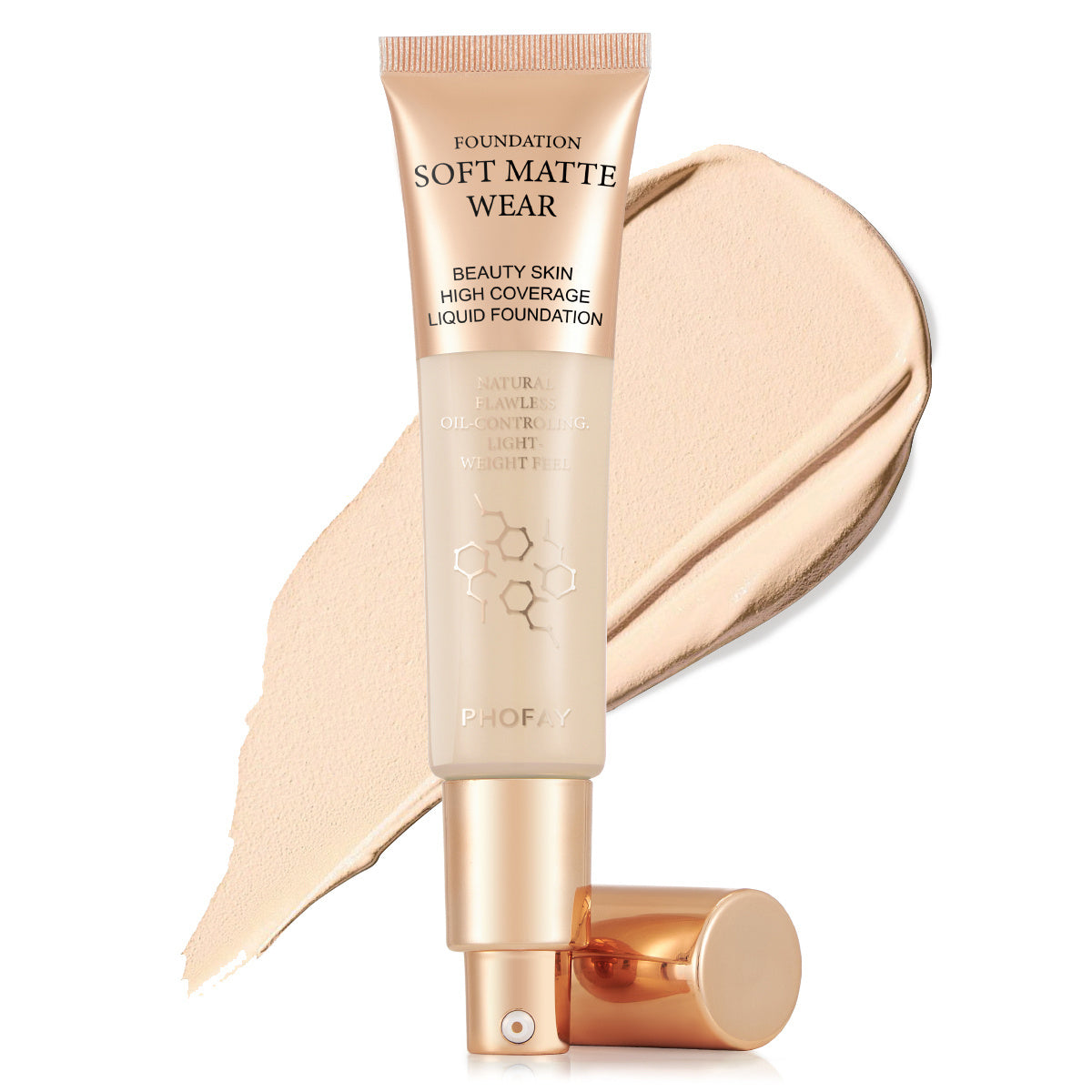 PHOFAY Full Coverage Foundation - BuzzMart