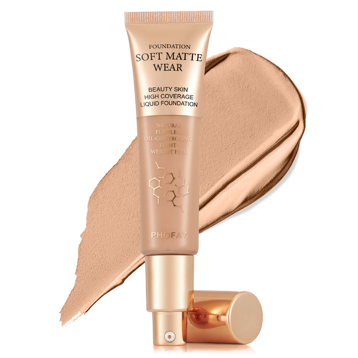 PHOFAY Full Coverage Foundation - BuzzMart