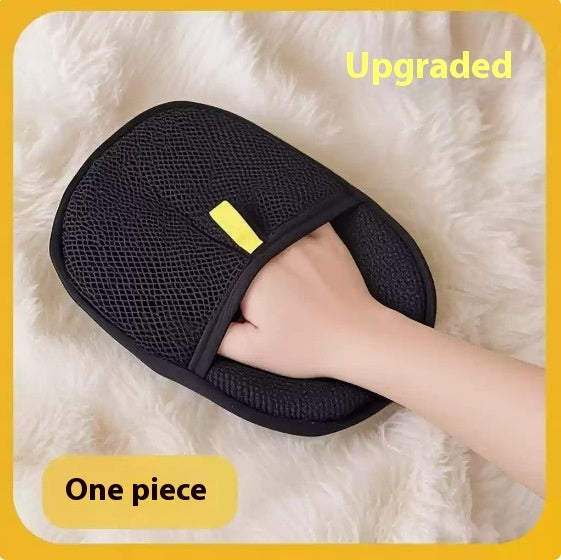 Pet Hair Remover Mitt Pet Hair Remover Gloves Deshedding Brush Glove For Dog Cat Rabbit With Long Short Curly Hair - BuzzMart
