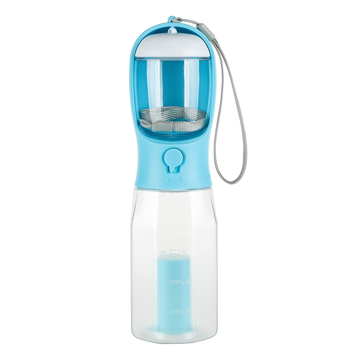 Portable Cat Dog Water Bottle Food Feeder Drinker Poop Dispenser 3 In 1 Leak-proof Multifunctional Dog Water Bottle Pet Products - BuzzMart