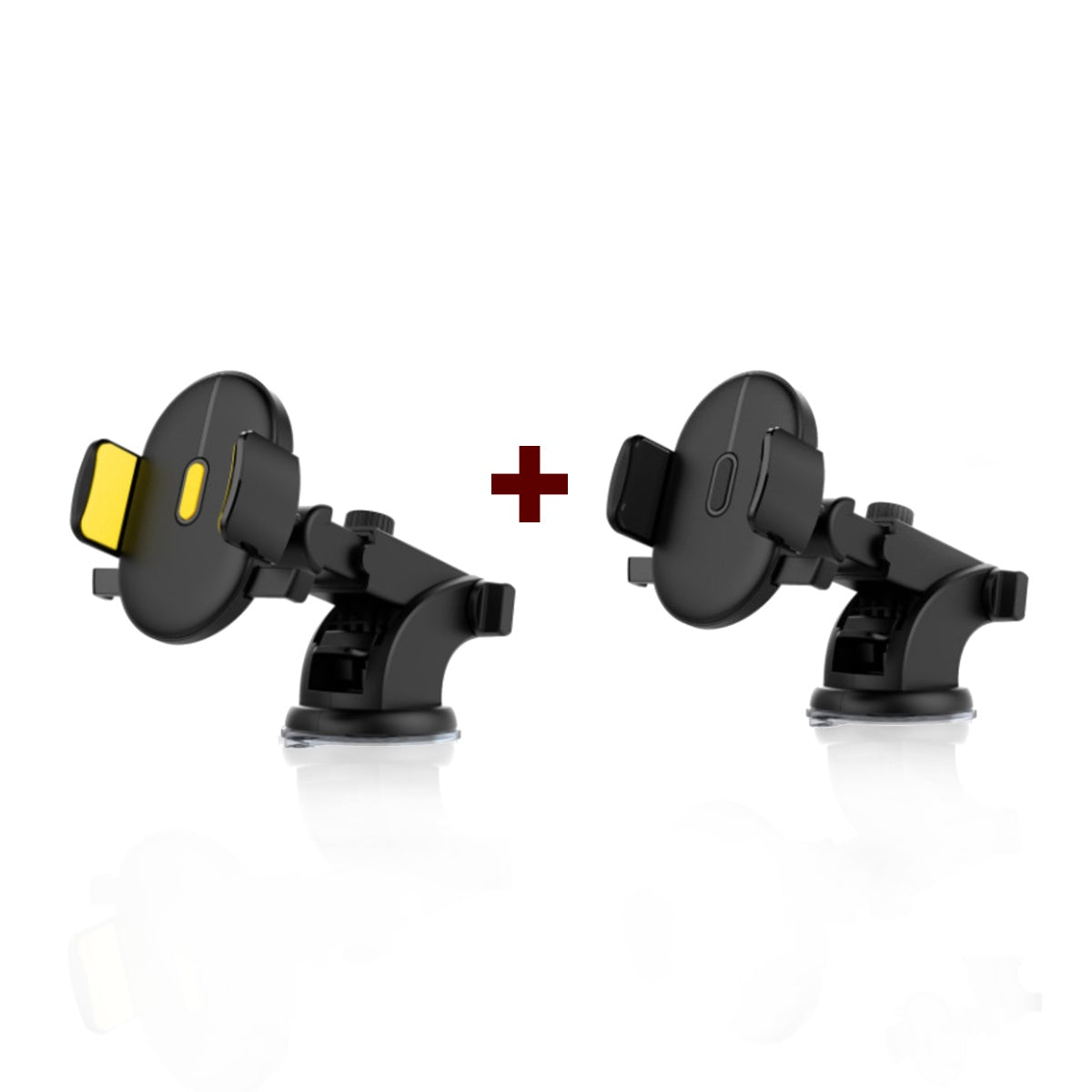 Car Phone Holder Long Rod Telescopic Car Dashboard Suction Cup Type - BuzzMart