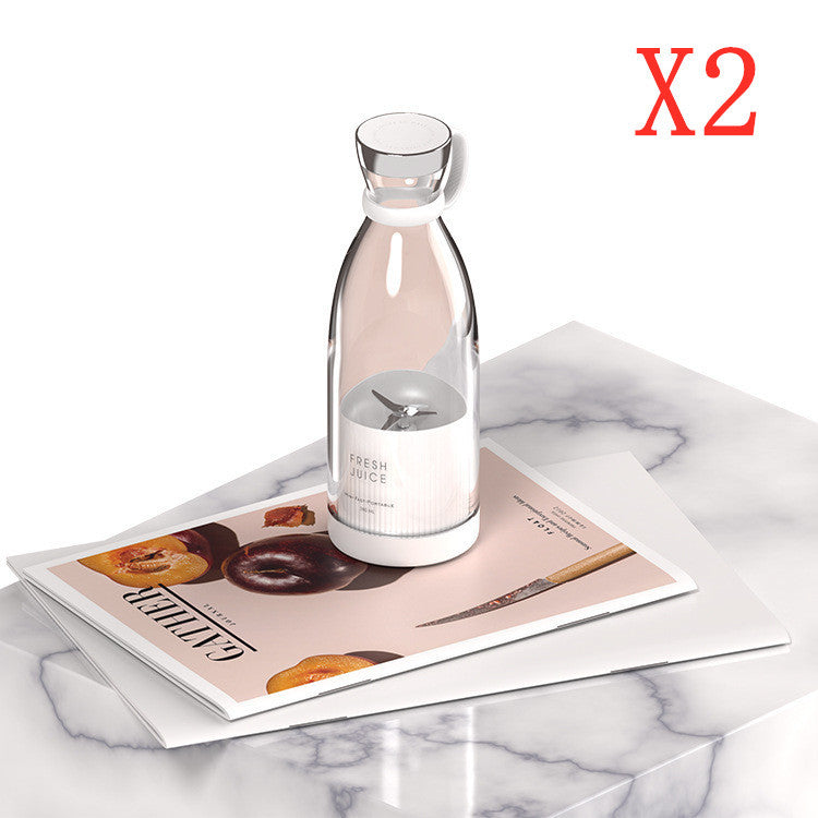 350ML Electric Juicer Blender Mixer USB Rechargeable Machine Household Portable Blender Maker Cup Kitchen Tool Kit - BuzzMart