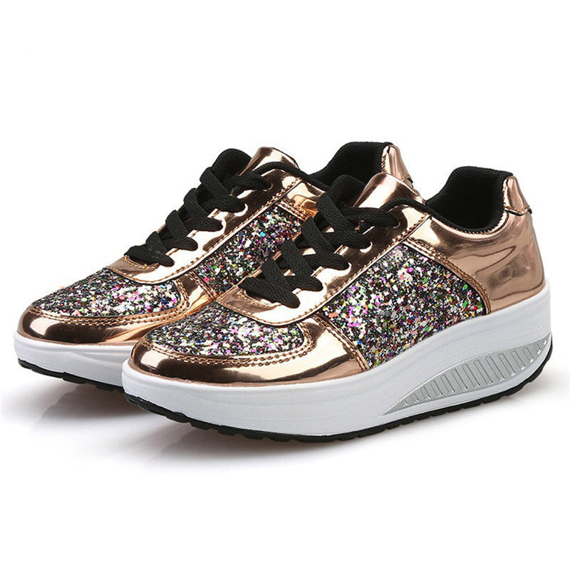 Sequin women's sneakers - BuzzMart