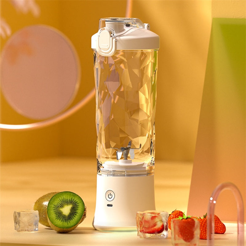 Mini 6-Blade Portable Blender – Smoothie Maker for Travel - BuzzMart