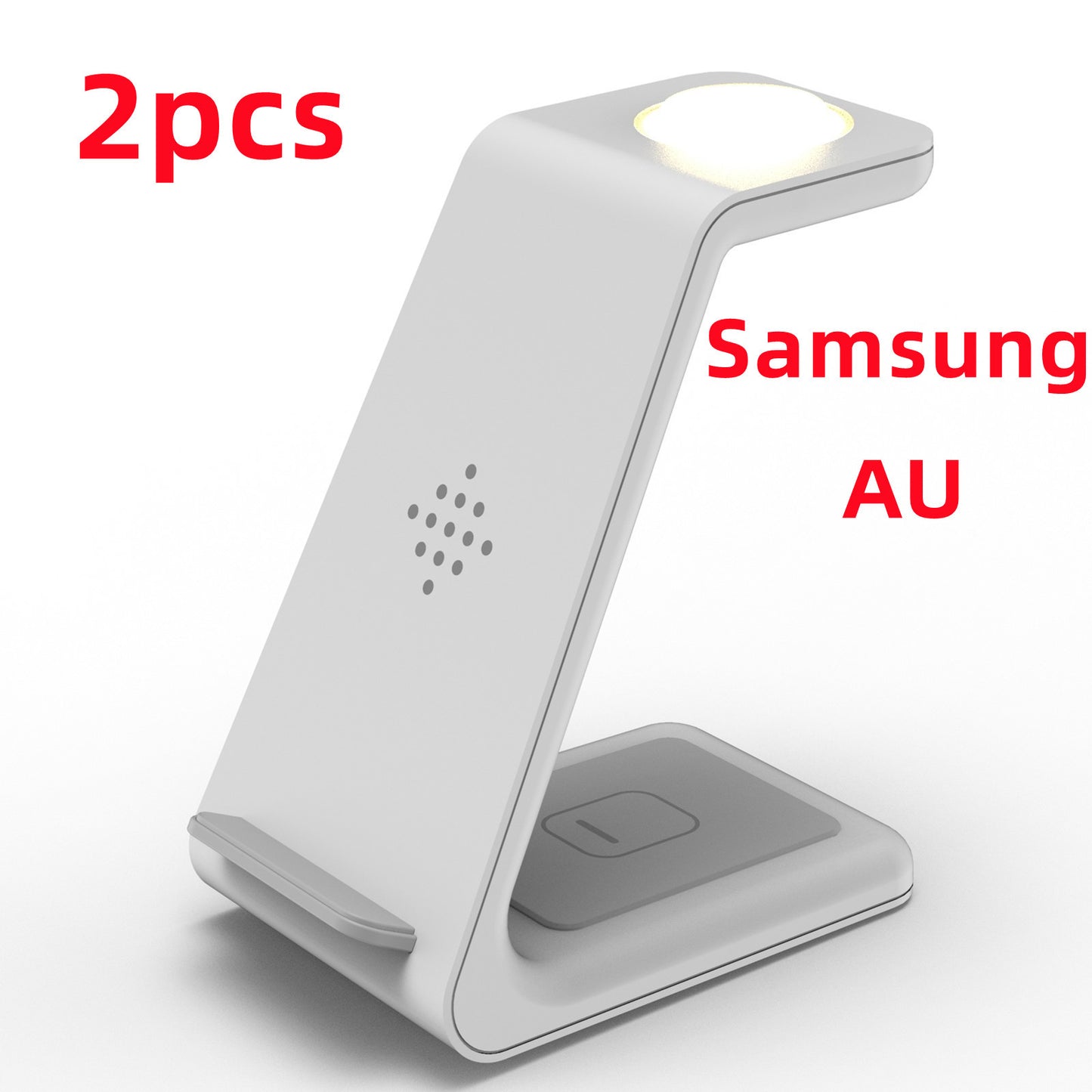 3 In 1 Fast Charging Station Wireless Charger Stand Wireless Quick Charge Dock For Phone Holder - BuzzMart