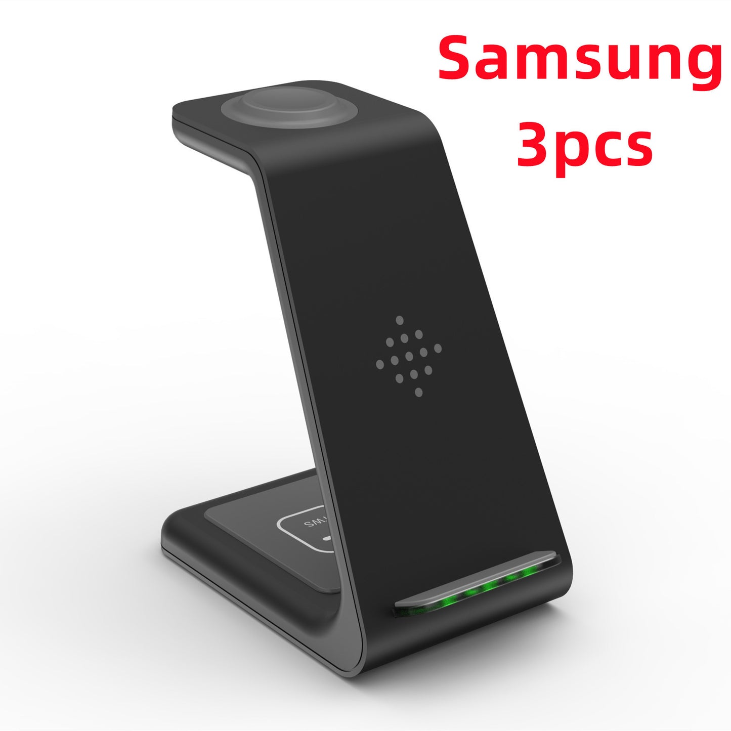 3 In 1 Fast Charging Station Wireless Charger Stand Wireless Quick Charge Dock For Phone Holder - BuzzMart
