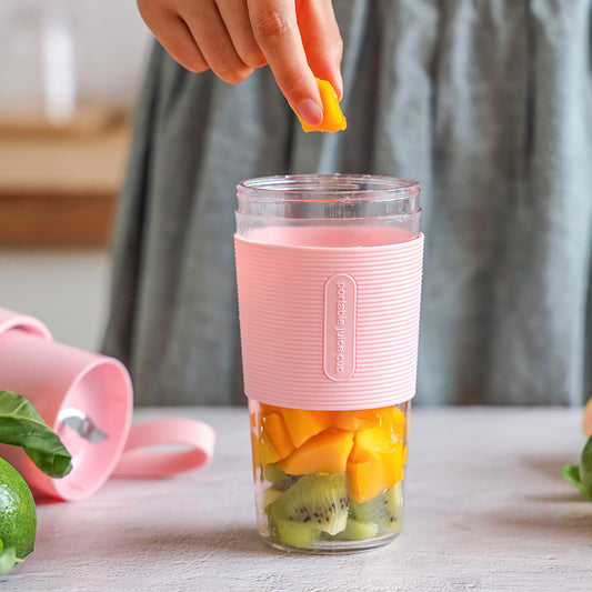 Trendy Fruit Blender Shaker Cup – Portable & Spill-Proof - BuzzMart