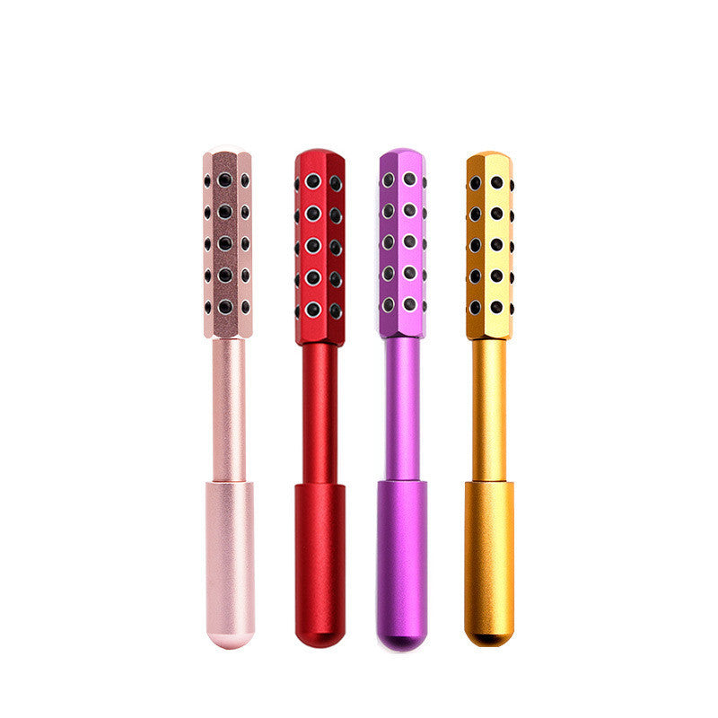 Non‑electric lifting roller wand for facial massage and detox.