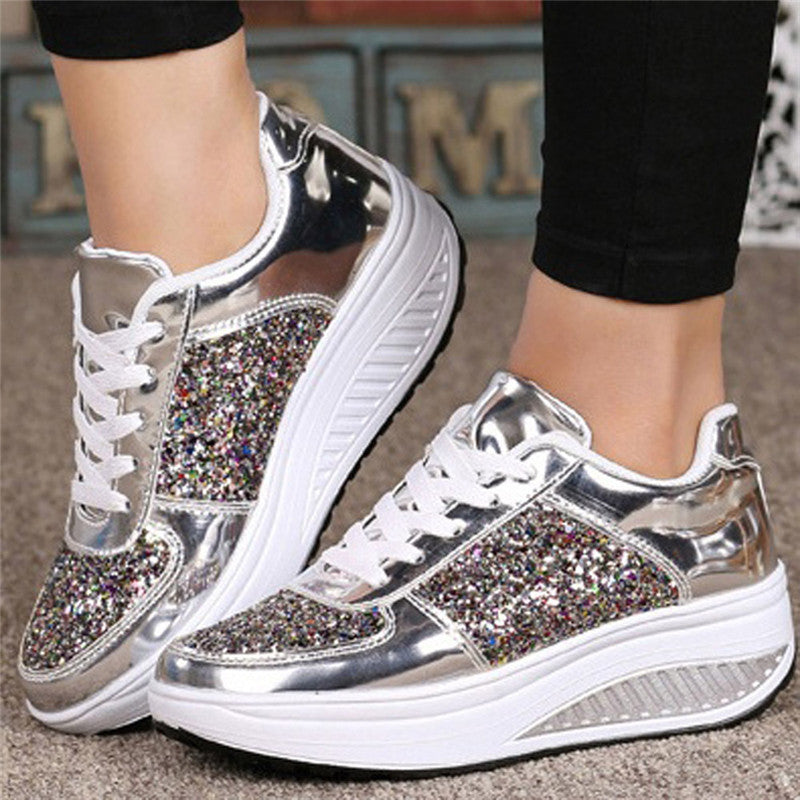 Sequin women's sneakers - BuzzMart