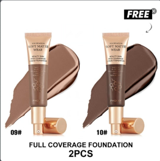 PHOFAY Full Coverage Foundation - BuzzMart