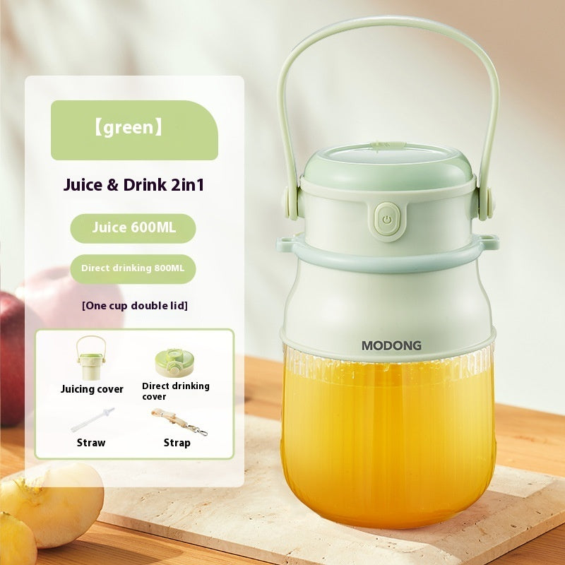 Trendy Mini Ice-Crushing Blender – Portable Fruit Juicer Cup - BuzzMart