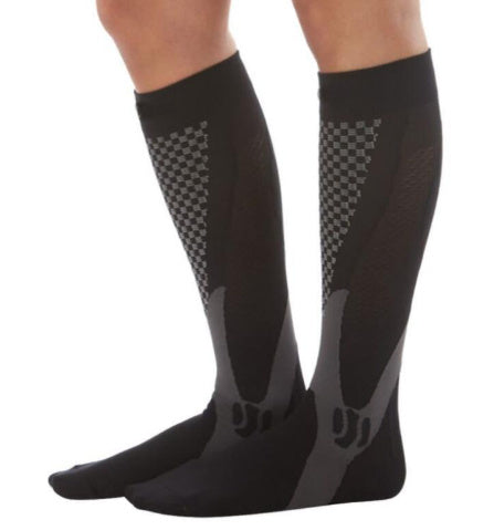 Compression Socks For Men&Women Best Graduated Athletic Fit For Running Flight Travel Boost Stamina Circulation&Recovery Socks - BuzzMart