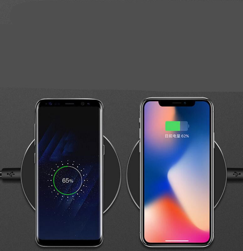 Wireless Charger For I-Phone Fast Wireless Charging Pad For Sam-sung High Speed - BuzzMart