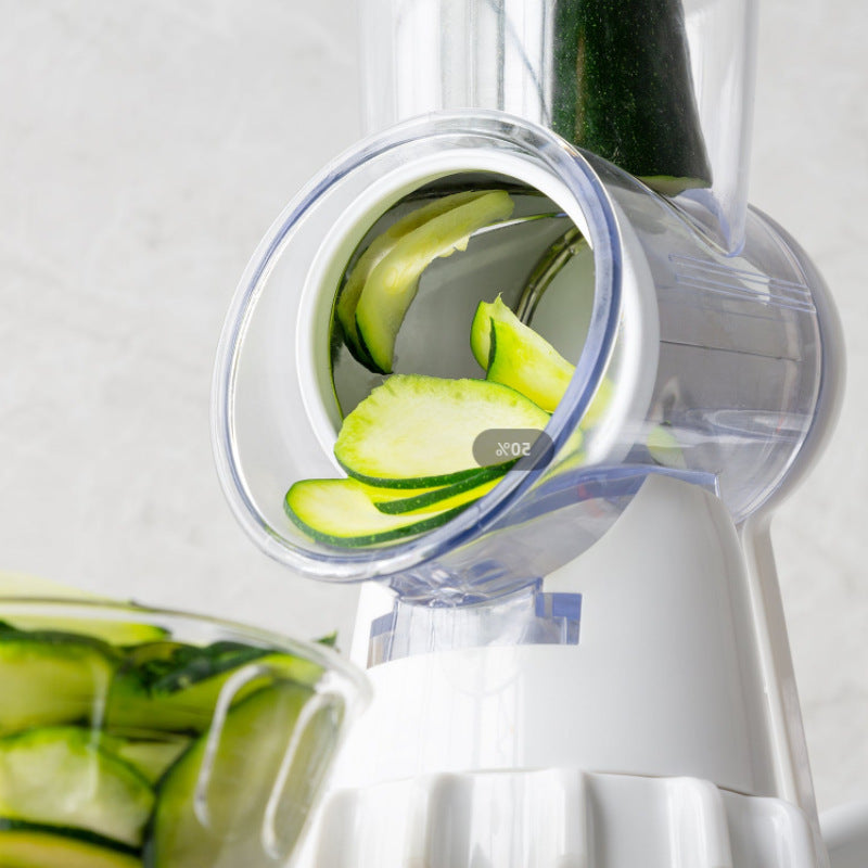 3 In 1 Vegetable Slicer Manual Kitchen Accessories Grater For Vegetable Cutter Round Chopper Mandolin Shredder Potato Home Kitchen Supplies Kitchen Gadgets - BuzzMart