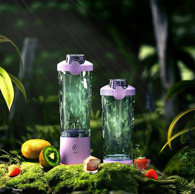 Mini 6-Blade Portable Blender – Smoothie Maker for Travel - BuzzMart