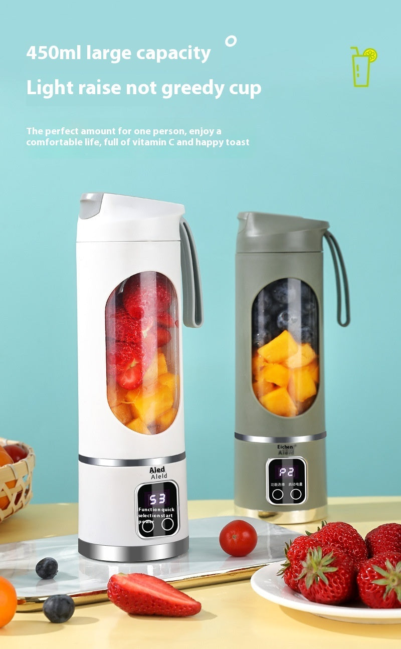 Elegant USB Portable Blender – Ice-Crushing Juicer for Travel - BuzzMart