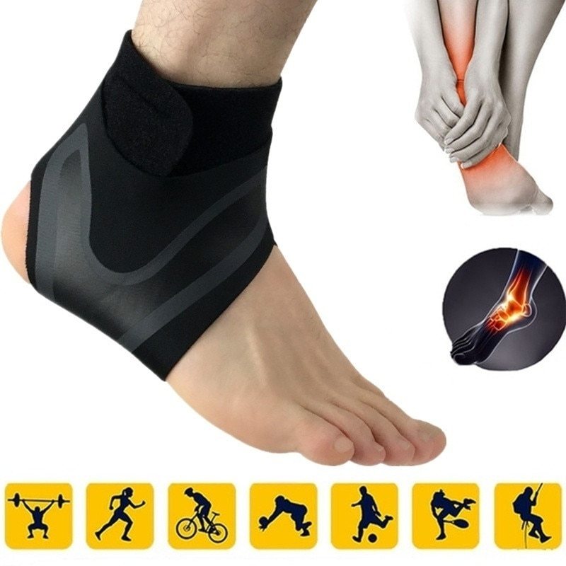 Ankle Support Brace Safety Running Basketball Sports Ankle Sleeves - BuzzMart