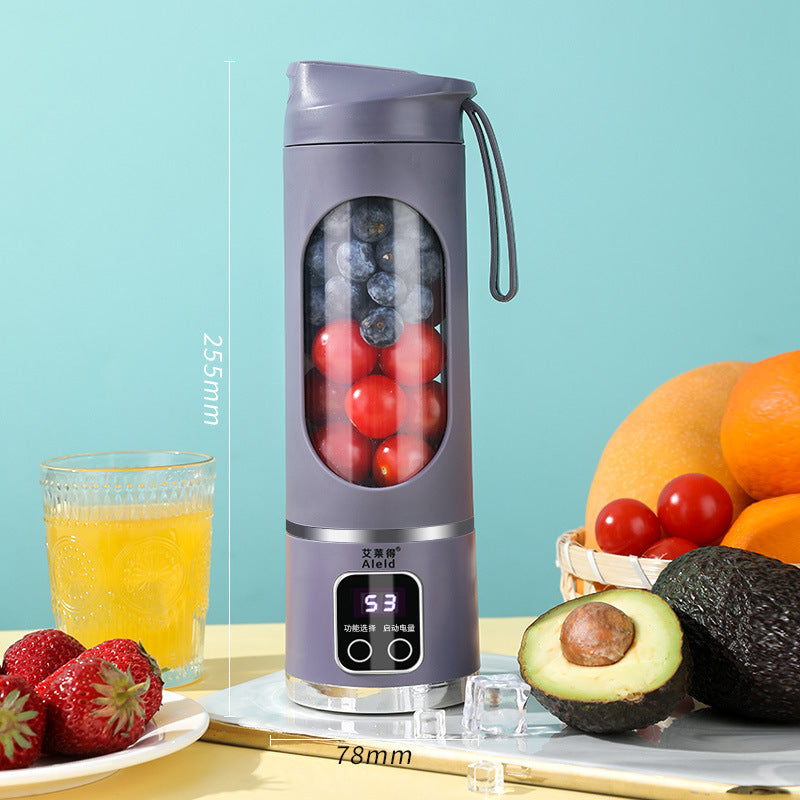 Elegant USB Portable Blender – Ice-Crushing Juicer for Travel - BuzzMart