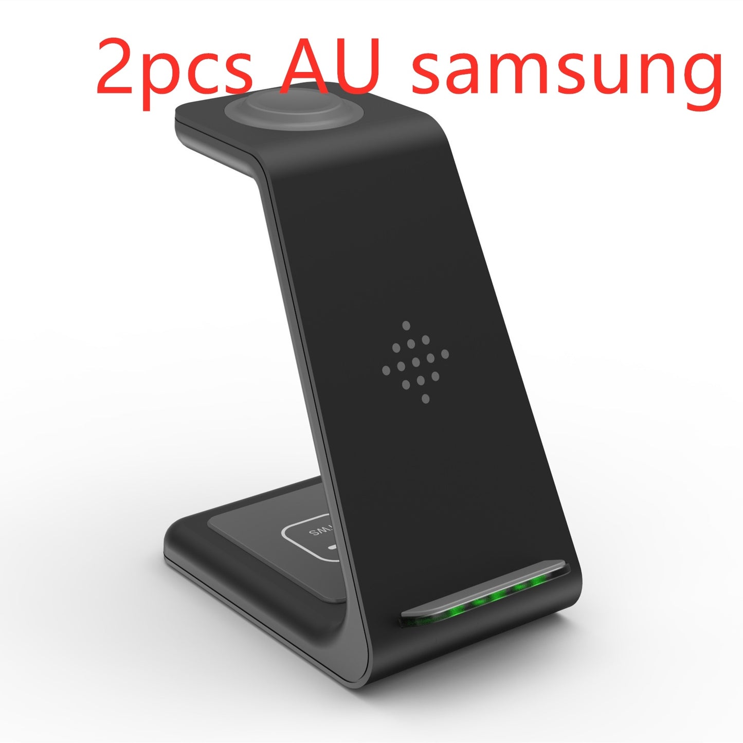 3 In 1 Fast Charging Station Wireless Charger Stand Wireless Quick Charge Dock For Phone Holder - BuzzMart