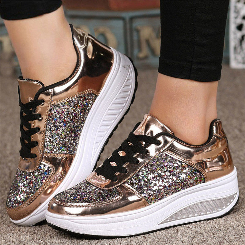 Sequin women's sneakers - BuzzMart