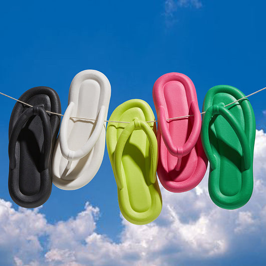 Beach Flip Flops Summer Indoor And Outdoor Non-slip EVA Slippers Home Shoes - BuzzMart