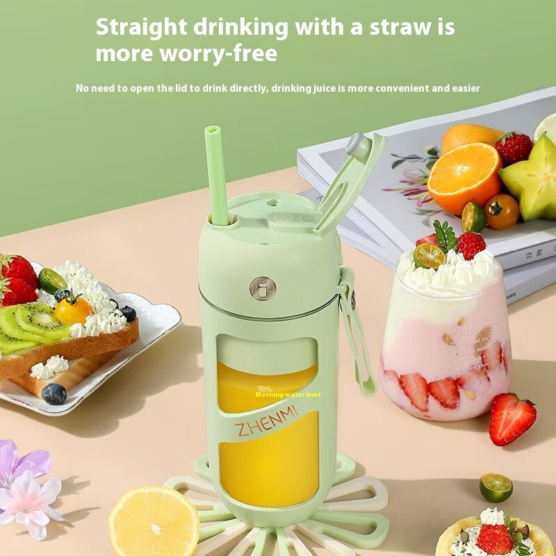Trendy Travel-Size Electric Blender – Multi-Functional & Stylish - BuzzMart