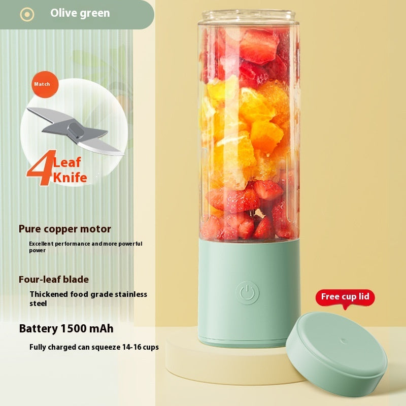 Trendy Mini Juicer Cup – Rechargeable Blender for Fruits & Veggies - BuzzMart