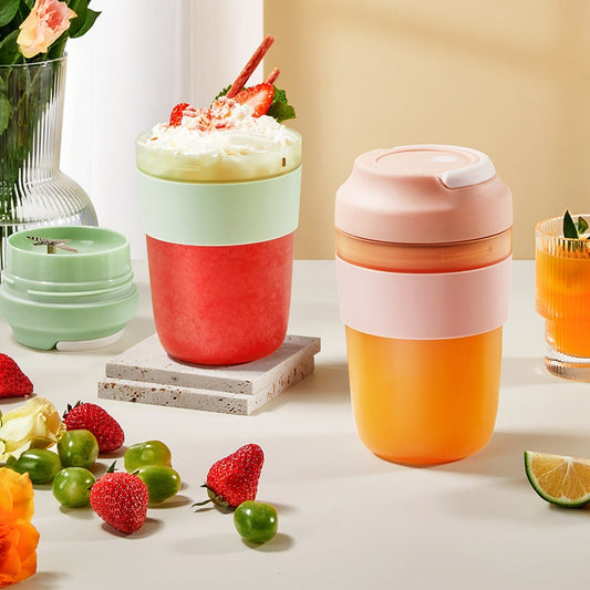 Cute 400ml USB Blender Cup – Smoothie & Juice Maker - BuzzMart
