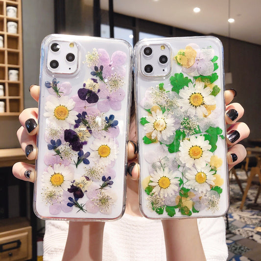 Preserved Flower Epoxy Phone Cases - BuzzMart