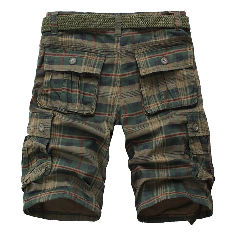 Trendy 2025 Men's Camo Cargo Shorts – Street Style Essential - BuzzMart
