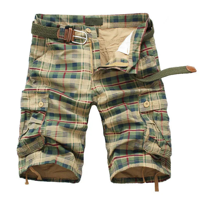 Trendy 2025 Men's Camo Cargo Shorts – Street Style Essential - BuzzMart