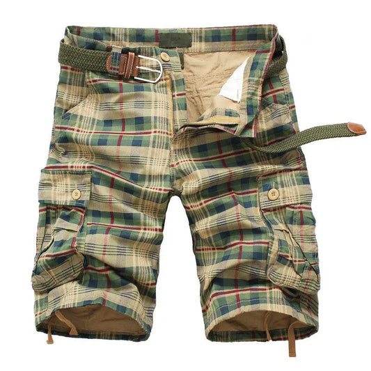 Trendy 2025 Men's Camo Cargo Shorts – Street Style Essential - BuzzMart
