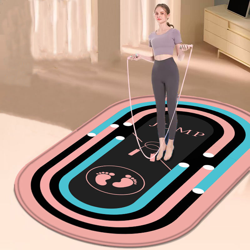 Cute Silent Skipping Rope Mat – Anti-Slip & Thick - BuzzMart