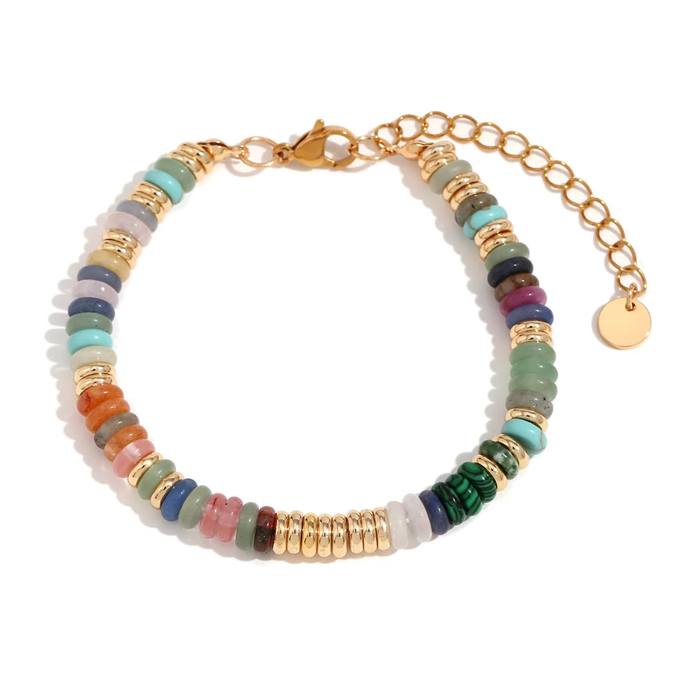 Elegant Tiger Eye Bracelet – 18K Gold Plated for Women - BuzzMart