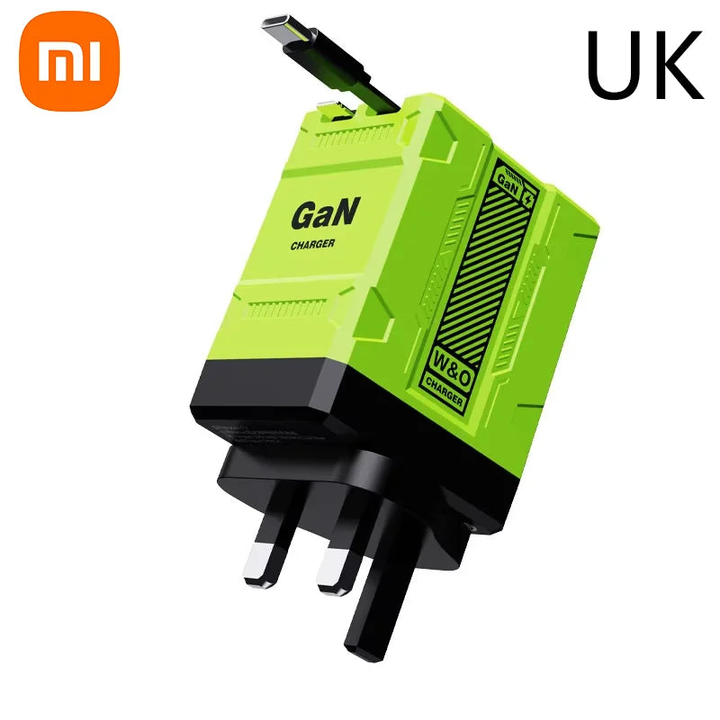 Magical 120W Fast Charger with Retractable Cables – Gift-Ready! - BuzzMart